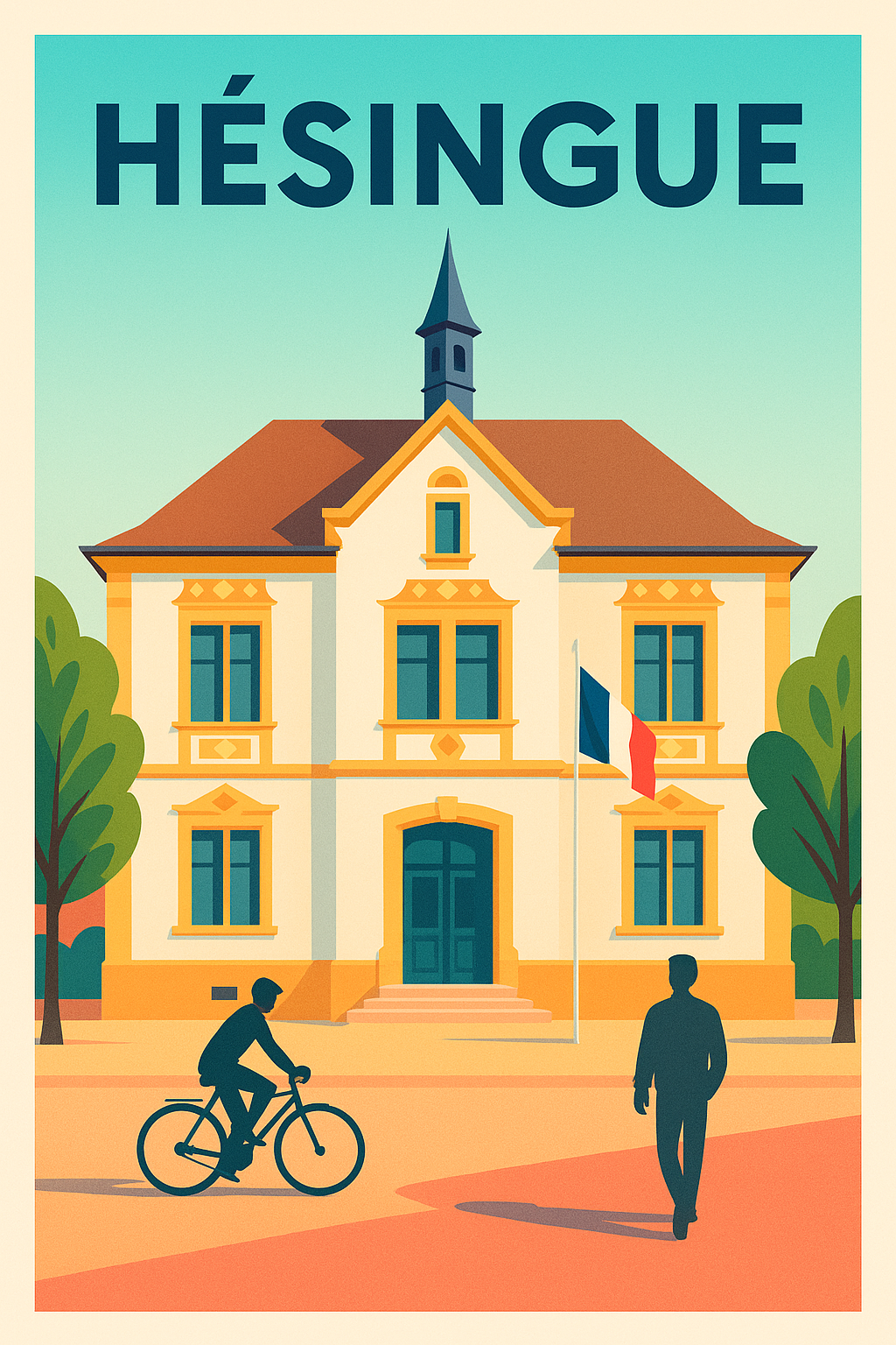 Affiche de Hésingue - Une charmante pause au cœur de l'Alsace