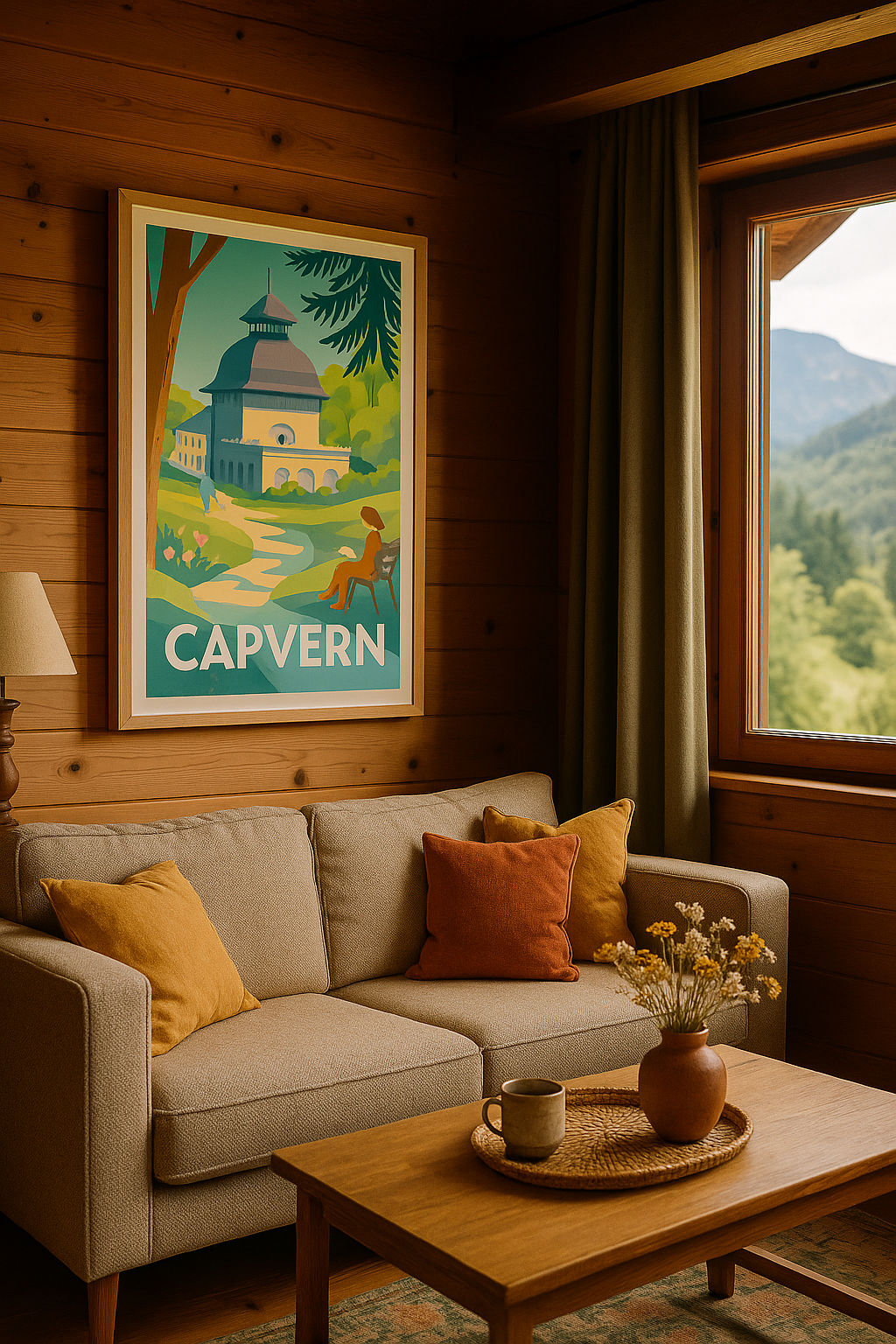 Mise en situation Affiche de Capvern - Une escapade paisible au cœur de la nature