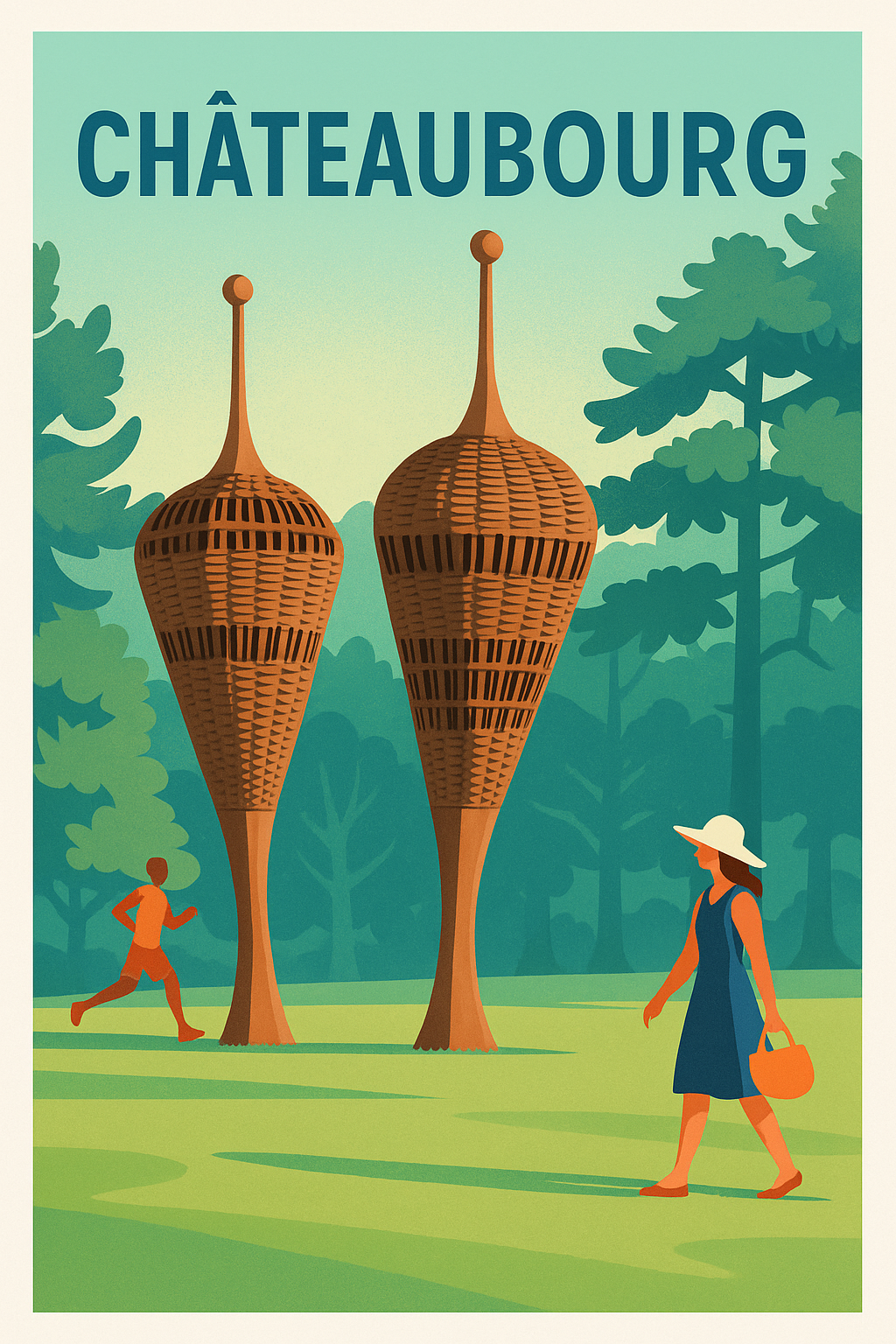 Affiche de Châteaubourg - Un souffle d’art et de nature