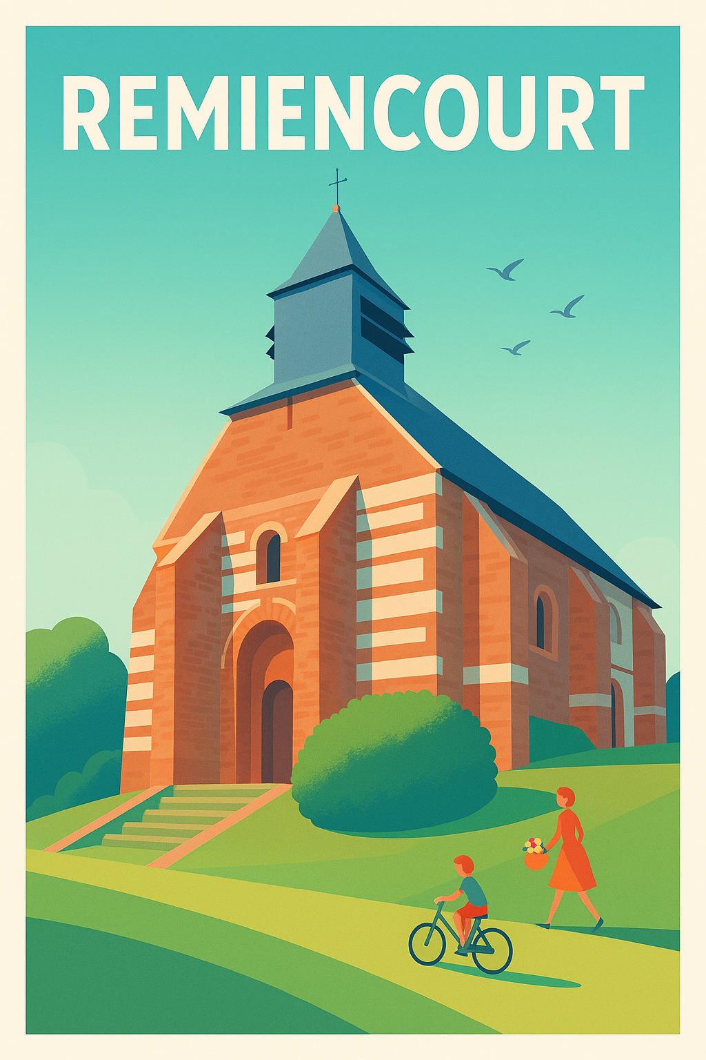 Affiche de Remiencourt - Sérénité et charme campagnard