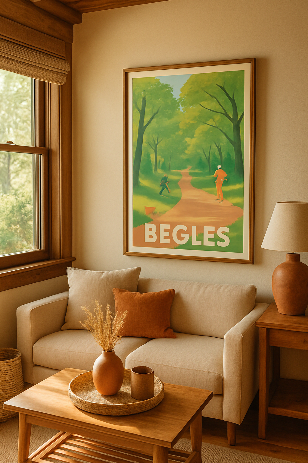 Mise en situation Affiche de Bègles - Évasion verte et douce