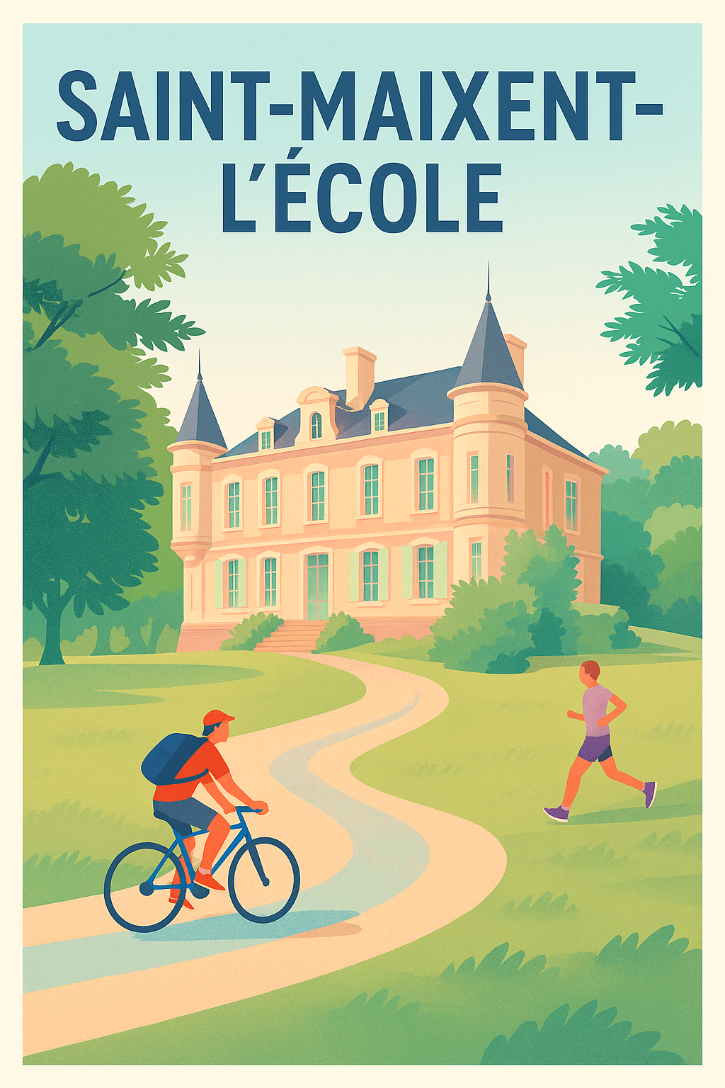 Affiche de Saint-Maixent-l'École - Charme et détente en pleine nature