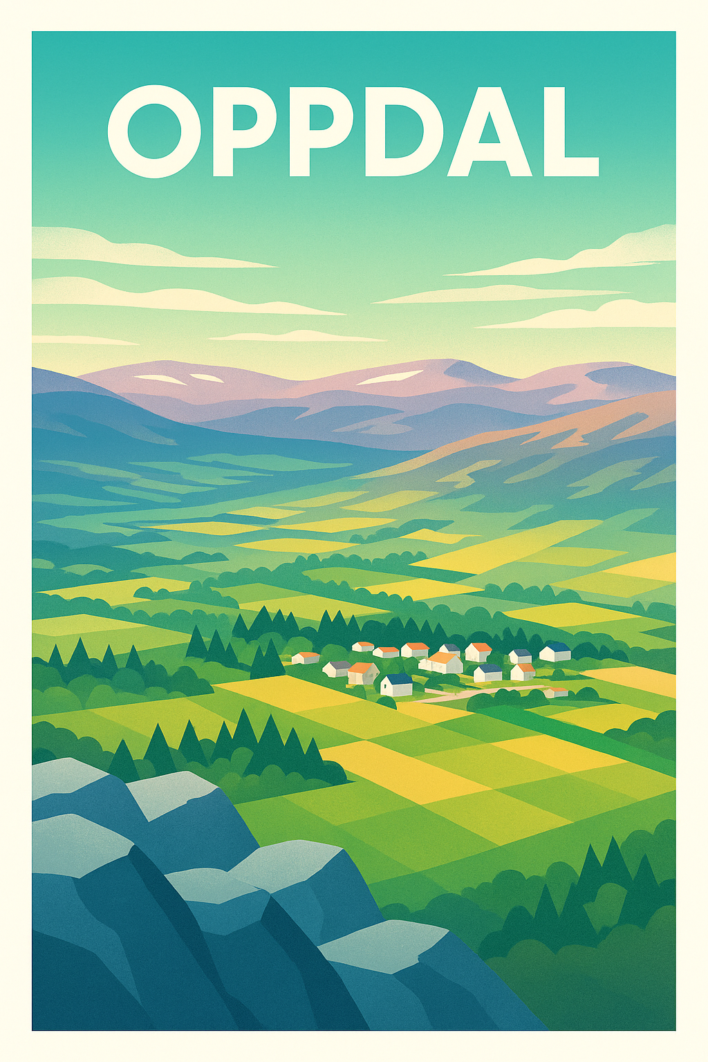 Affiche de Oppdal - Évasion Nature au Cœur des Vallées