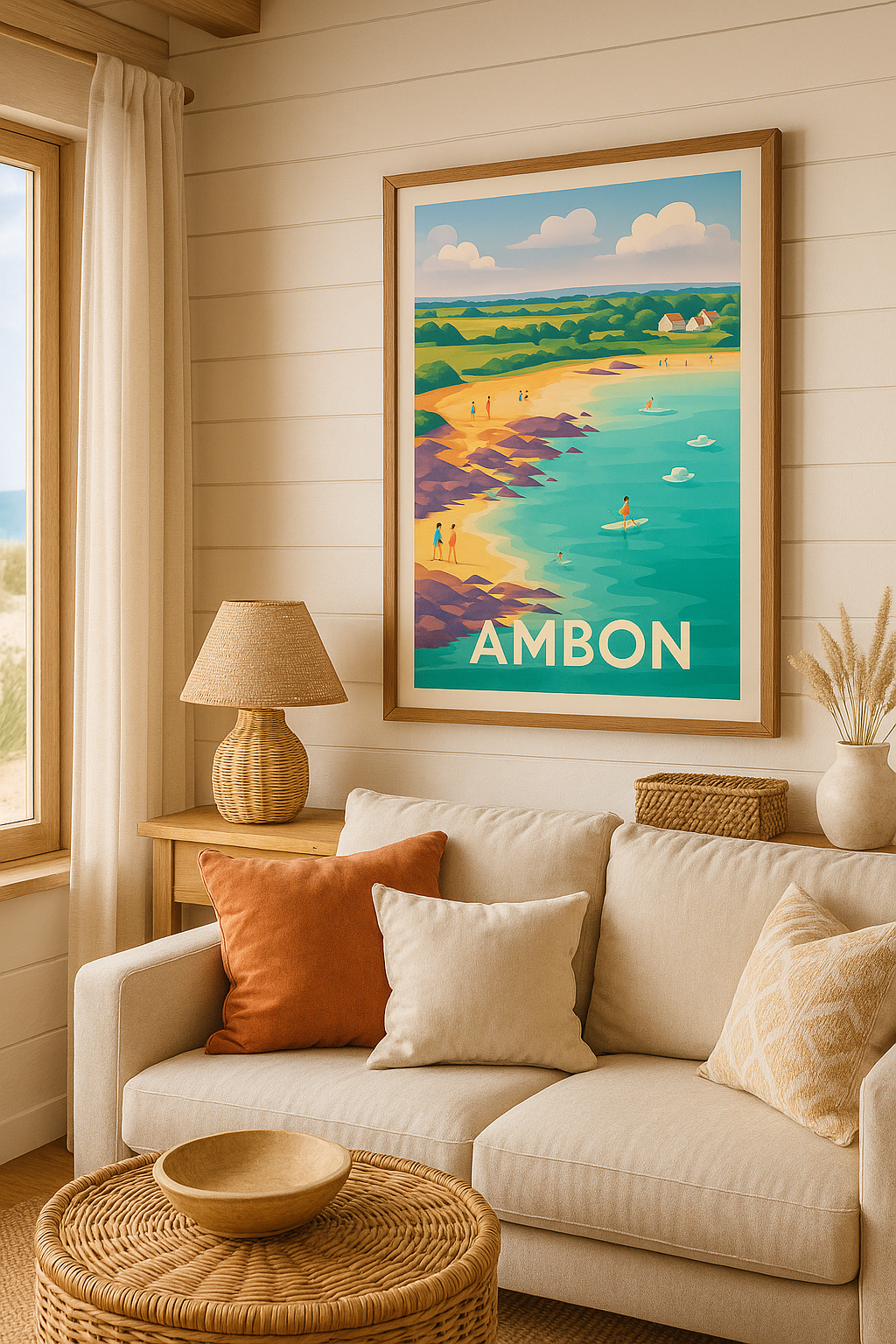 Mise en situation Affiche de Ambon - Évasion et douceur de la côte Atlantique