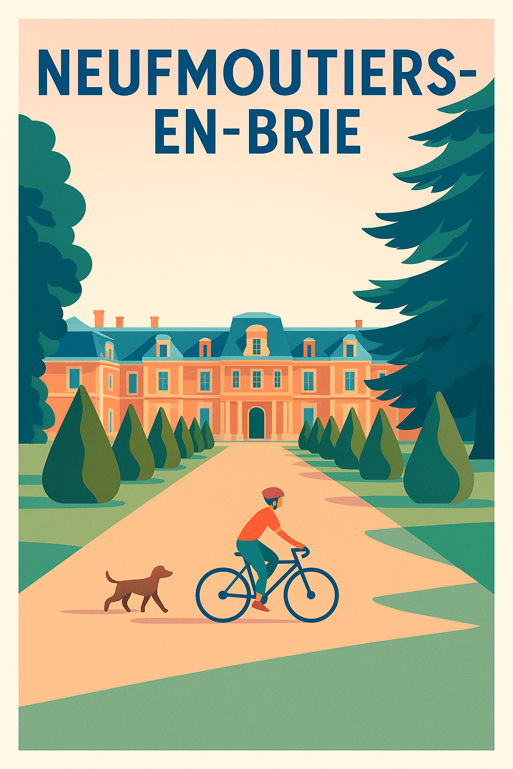 Affiche de Neufmoutiers-en-Brie - Un havre de sérénité et nature