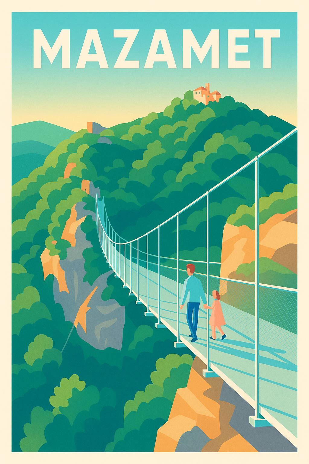 Affiche de Mazamet - L'escapade nature suspendue