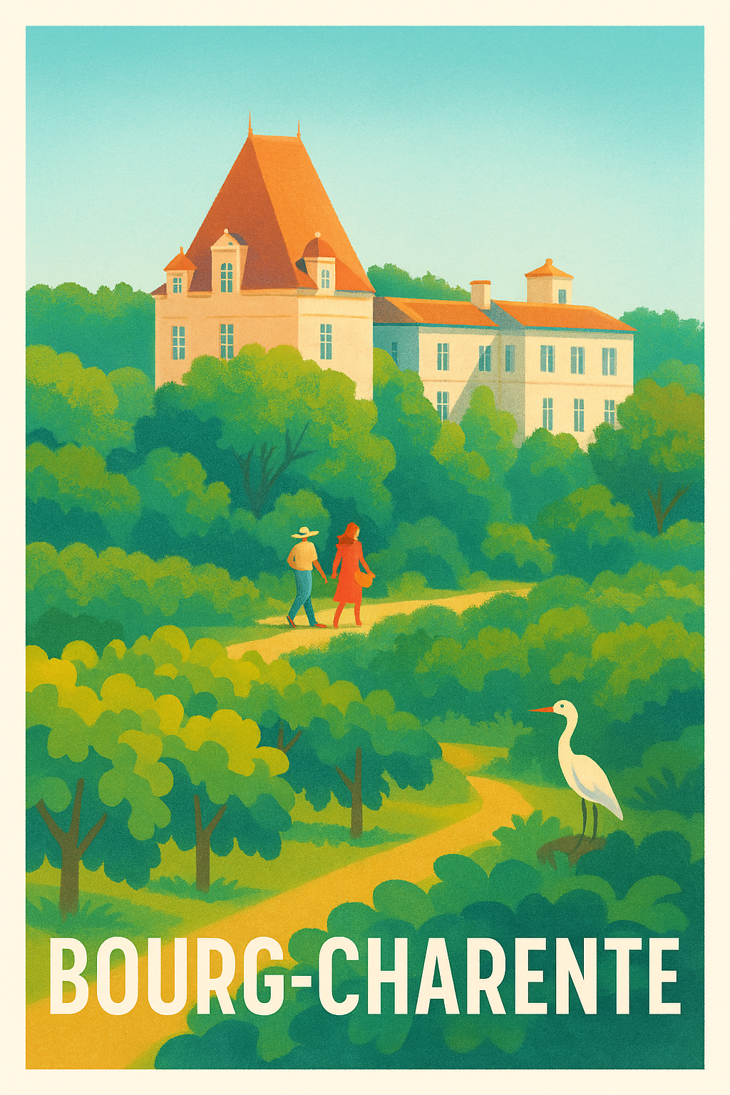 Affiche de Bourg-Charente - Balade bucolique au cœur de la nature