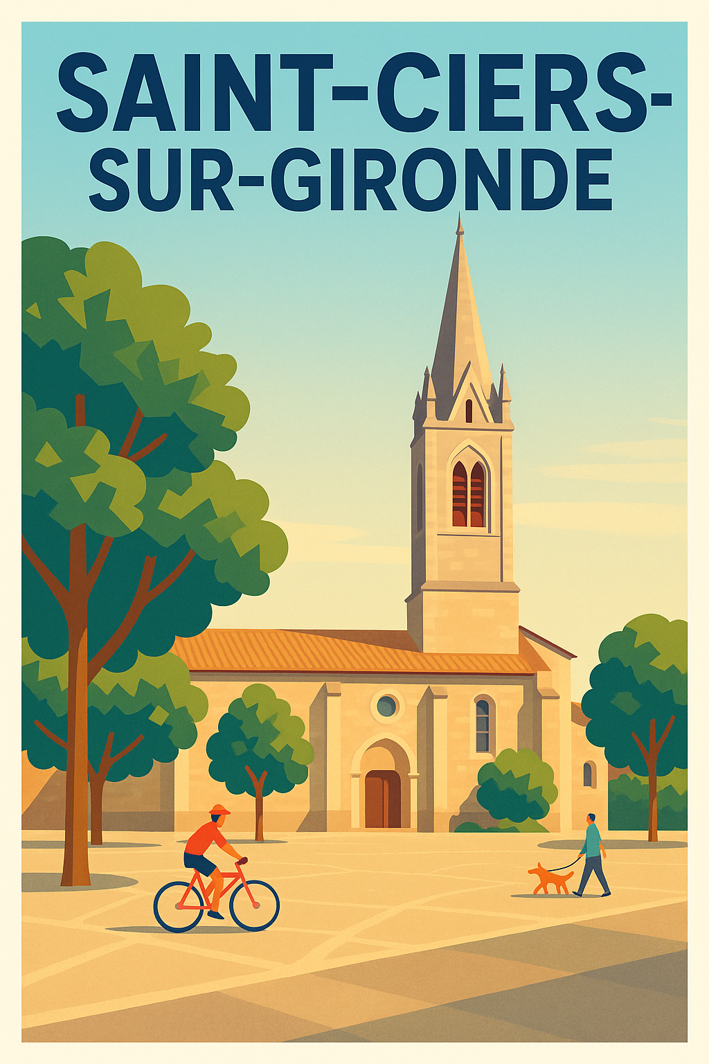 Affiche de Saint-Ciers-sur-Gironde - Charme et sérénité en bord de Gironde