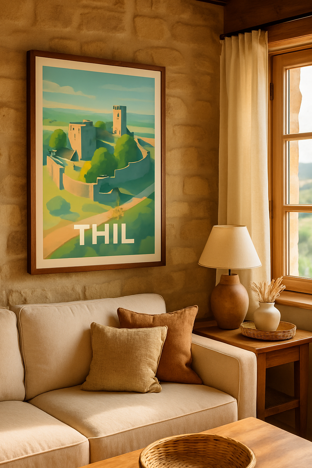 Mise en situation Affiche de Thil - Évasion historique au cœur du château