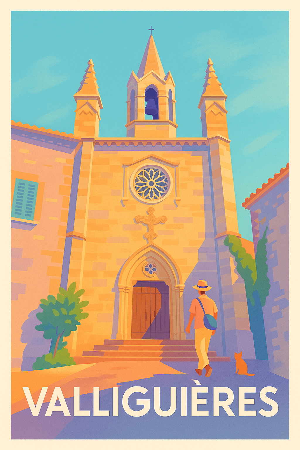 Affiche de Valliguières - Charme authentique au cœur du village