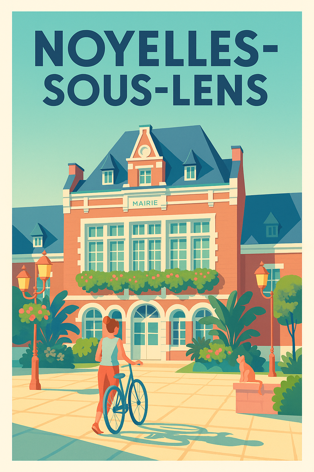 Affiche de Noyelles-sous-Lens - Charme et sérénité au cœur de la ville