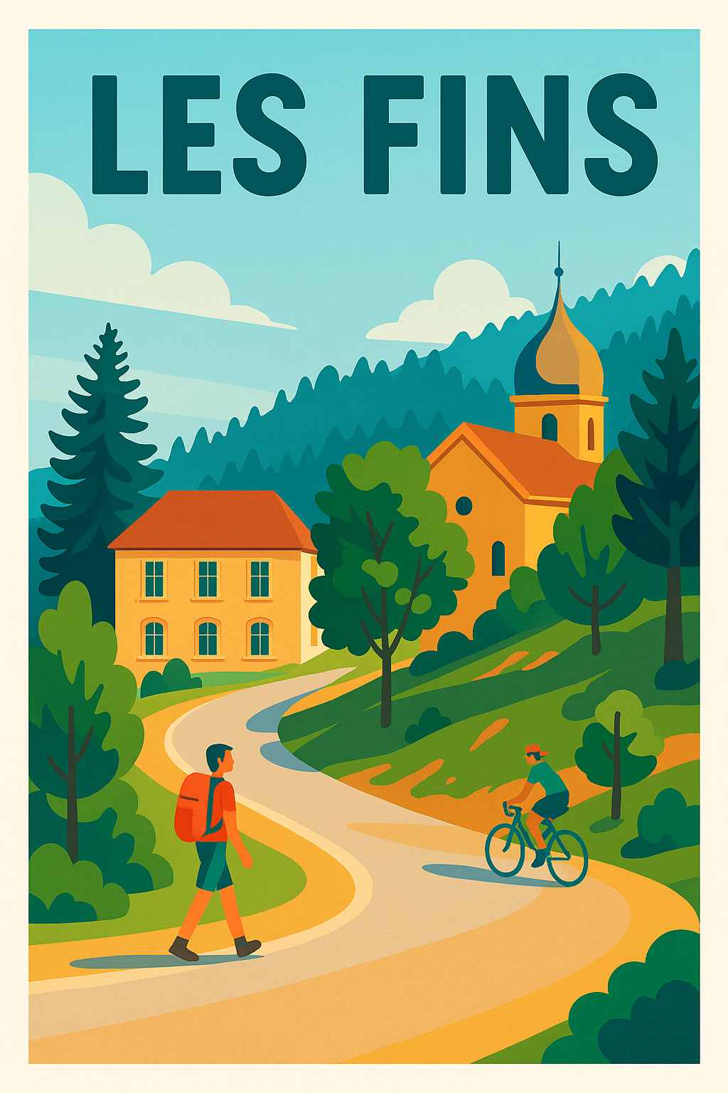 Affiche de Les Fins - Escapade nature et douceur de vivre
