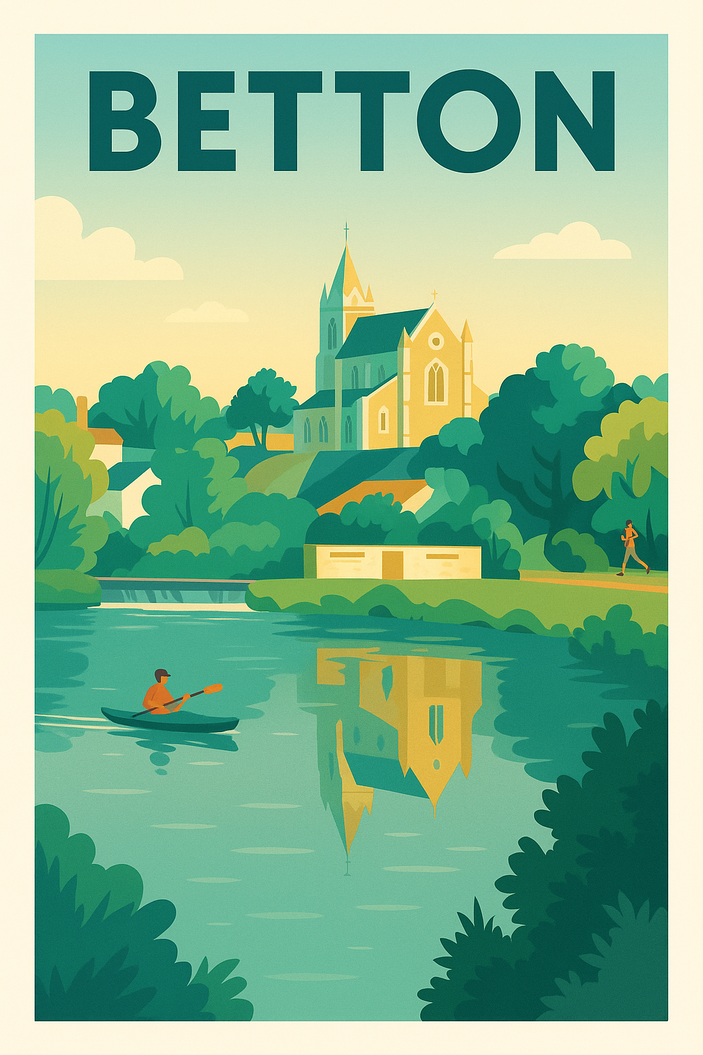Affiche de Betton - Harmonie nature et patrimoine