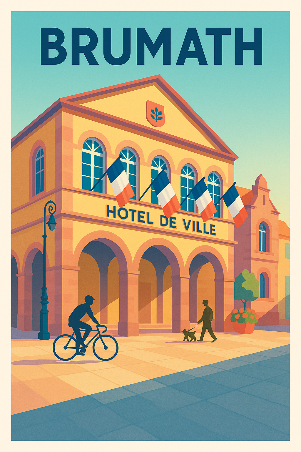 Affiche de Brumath - Charme et sérénité à l'Hôtel de Ville