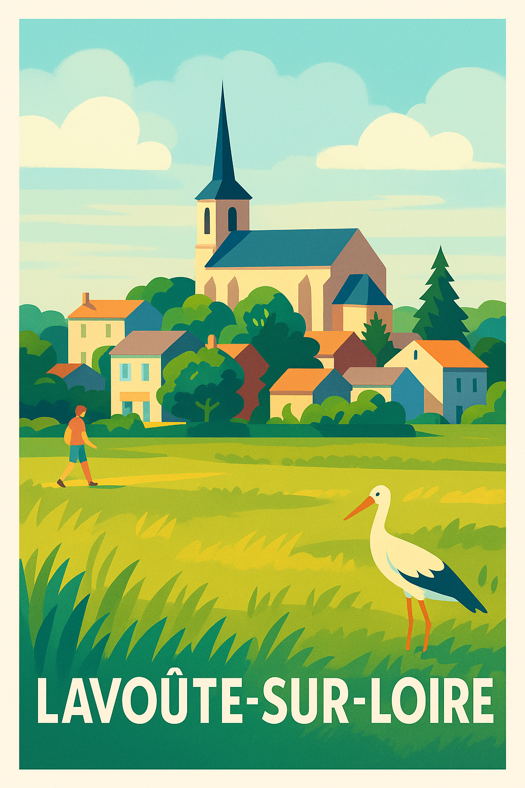 Affiche de Lavoûte-sur-Loire - Charme bucolique au fil de la Loire