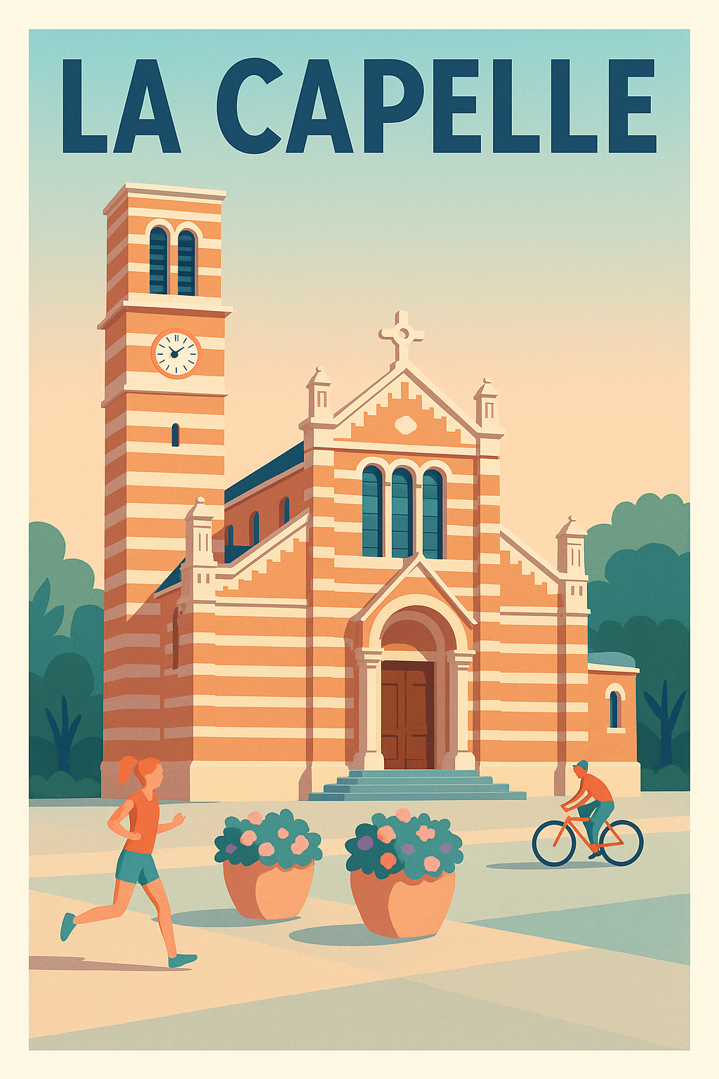 Affiche de La Capelle - Charme et douceur de vie en plein air