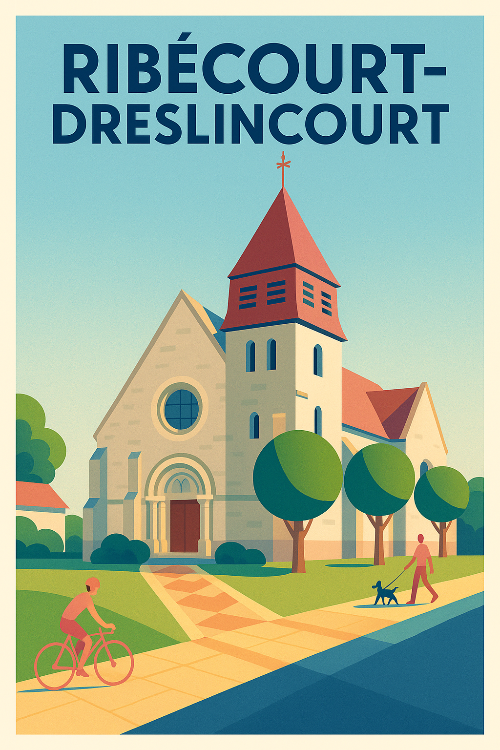 Affiche de Ribécourt-Dreslincourt - Charme et Sérénité au Cœur de la Ville