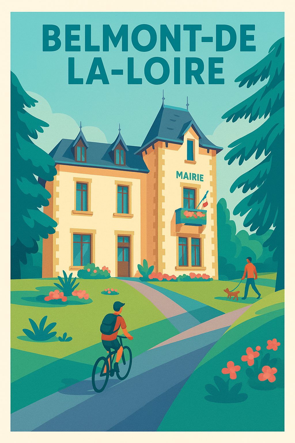Affiche de Belmont-de-la-Loire - Charme paisible et nature authentique