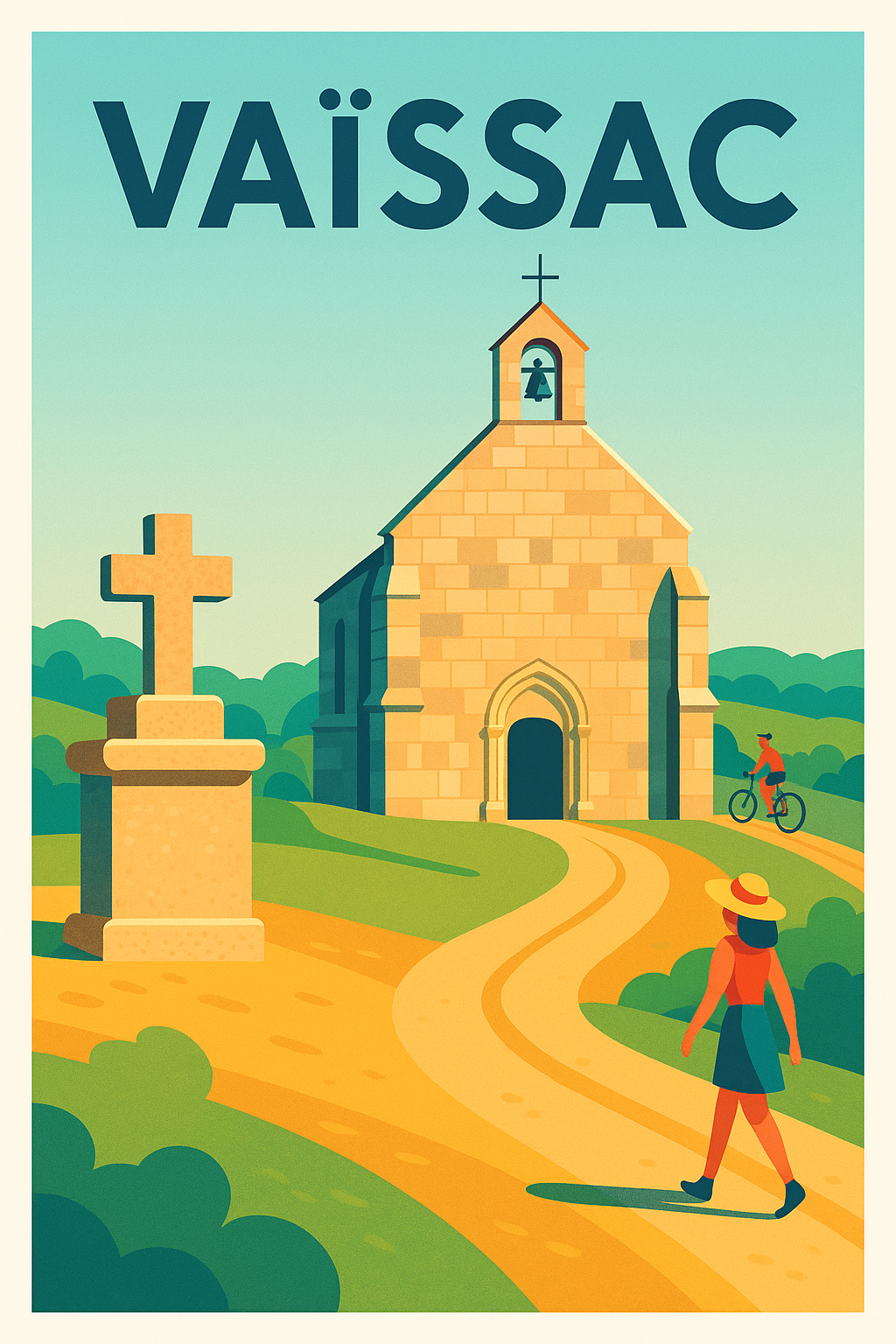 Affiche de Vaïssac - Charme et sérénité au cœur de la campagne