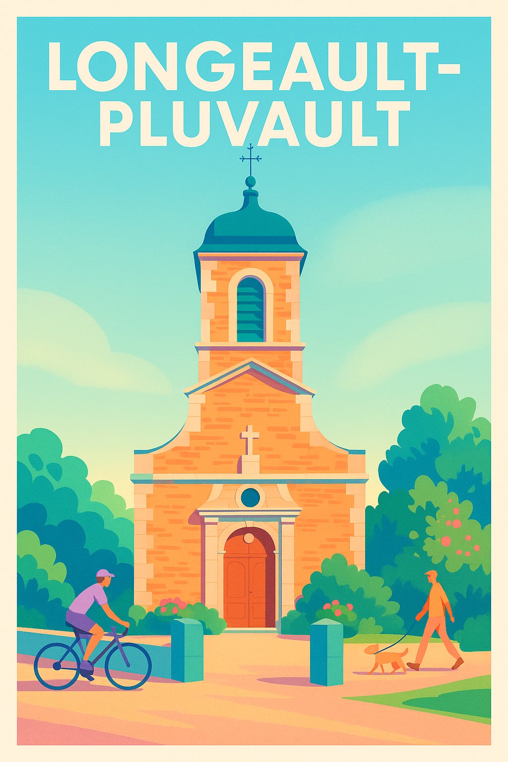 Affiche de Longeault-Pluvault - Charme paisible et authenticité