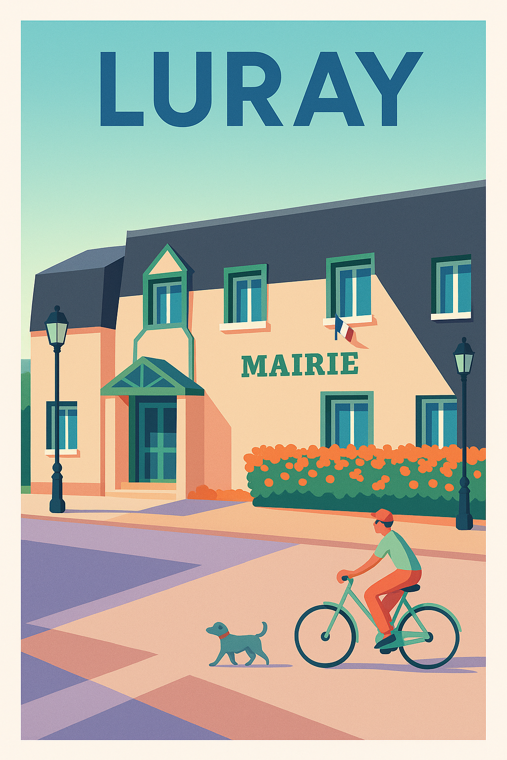 Affiche de Luray - Ambiance paisible au cœur de la mairie