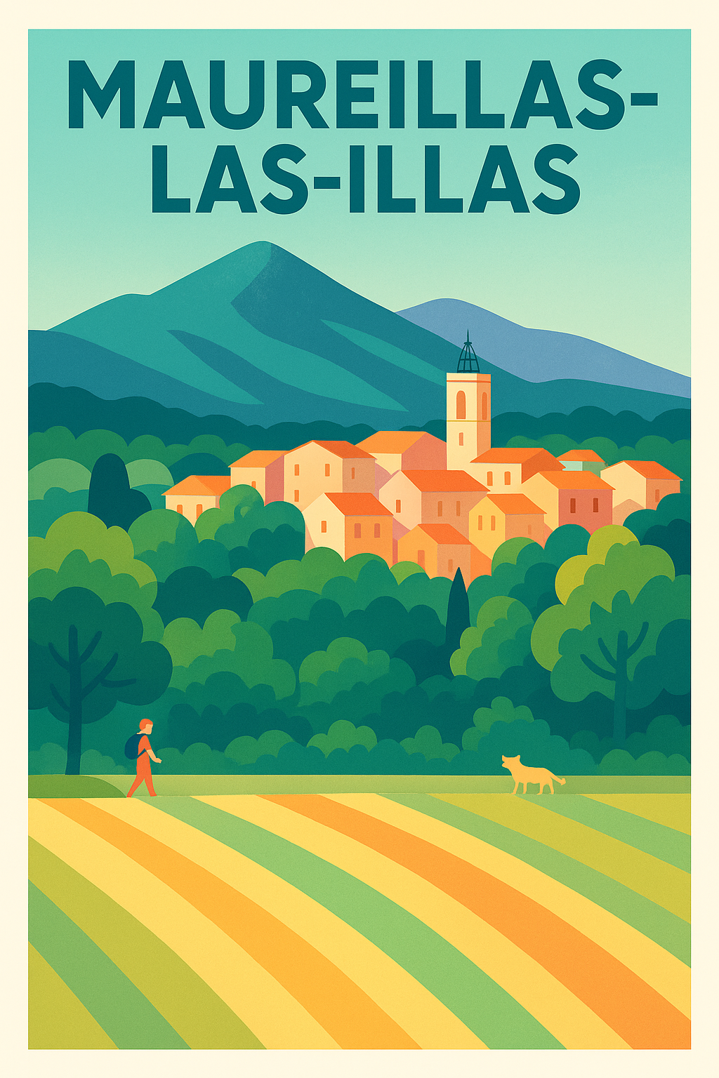 Affiche de Maureillas-las-Illas - Charme champêtre au pied des montagnes