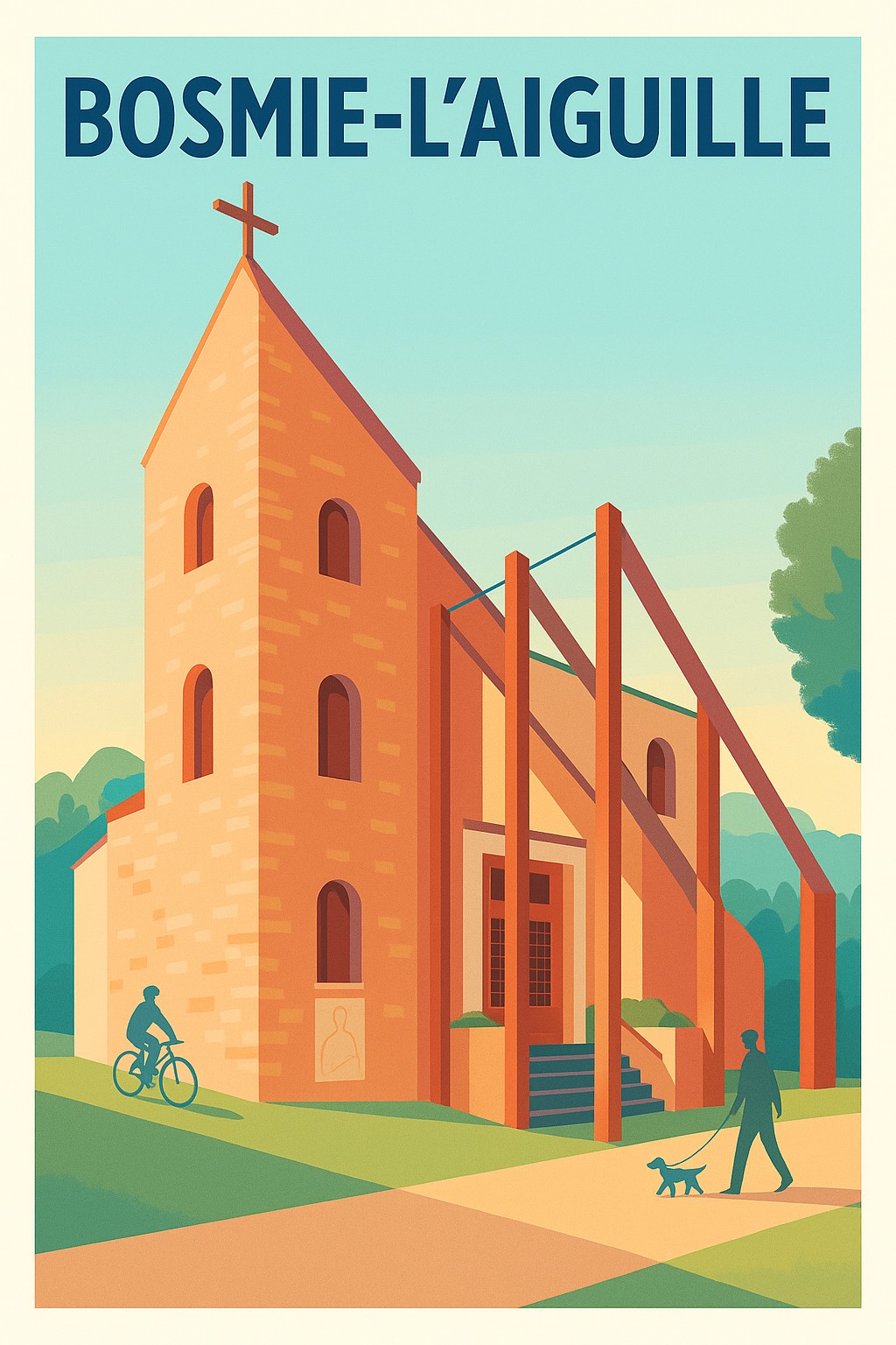 Affiche de Bosmie-l'Aiguille - Charme et sérénité au cœur du Limousin