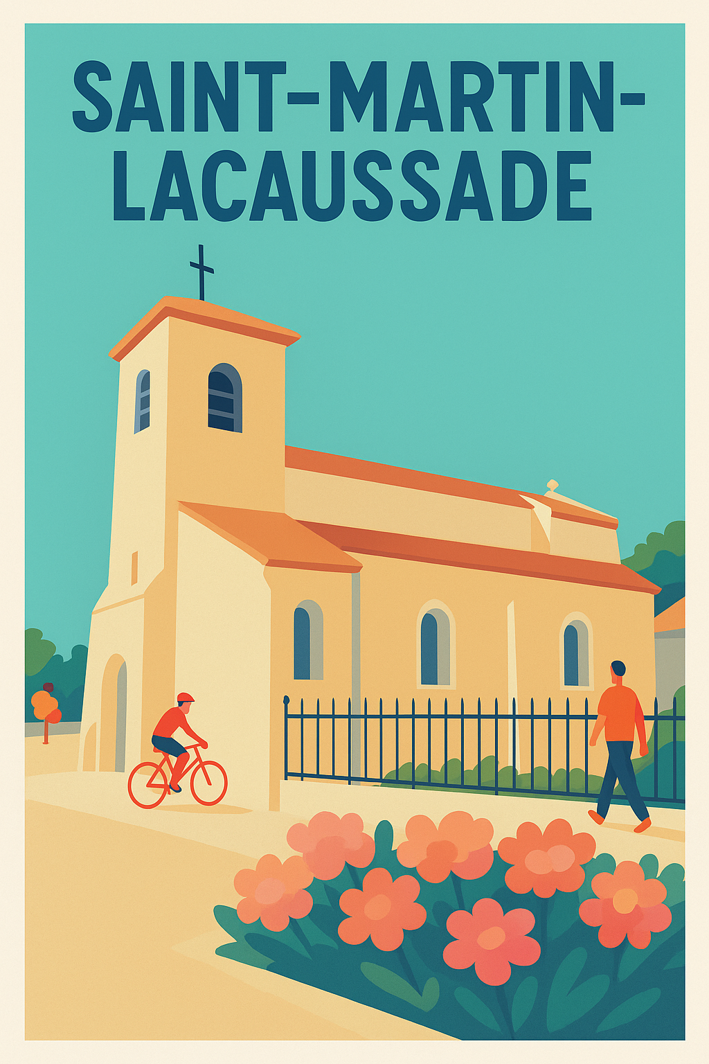 Affiche de Saint-Martin-Lacaussade - Charme et sérénité au cœur de la Gironde