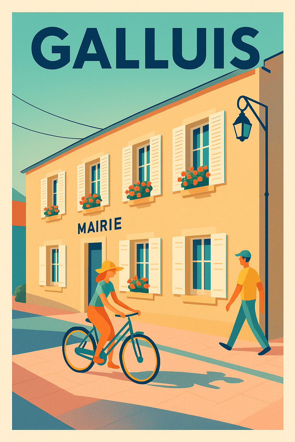Affiche de Galluis - Douceur de vie au cœur de la mairie