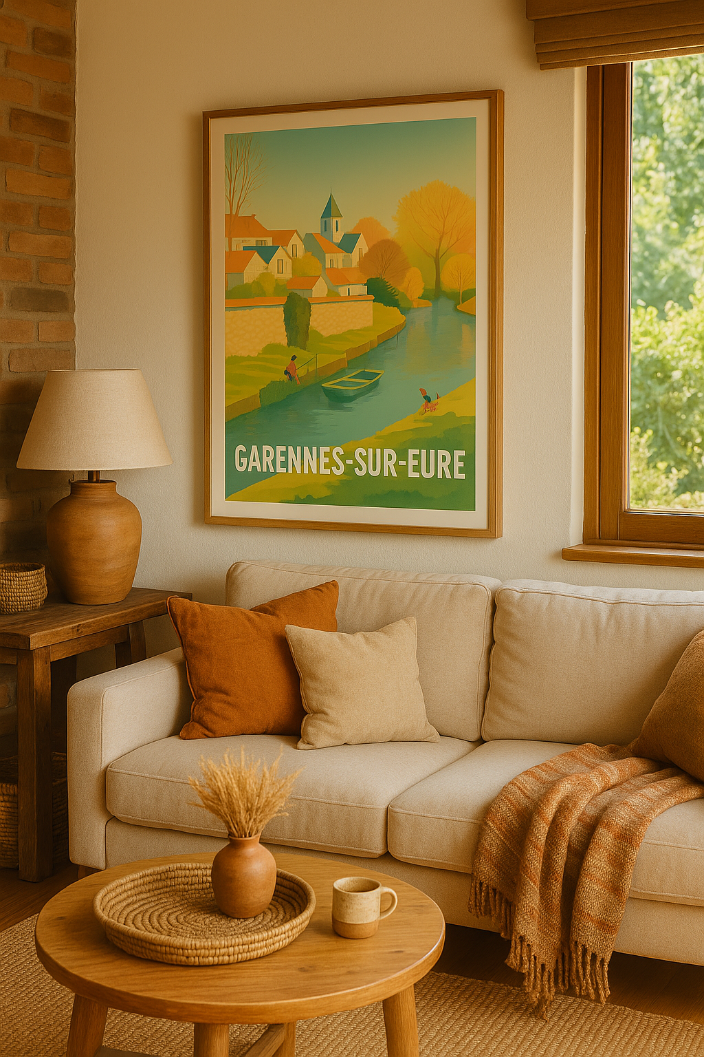 Mise en situation Affiche Garennes-sur-Eure - Charme bucolique au fil de l'eau