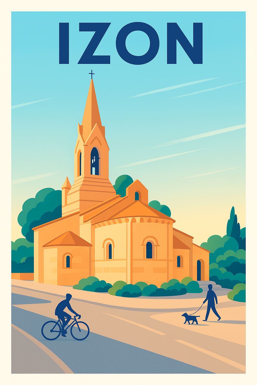 Affiche de Izon - Charme et sérénité au cœur de la ville