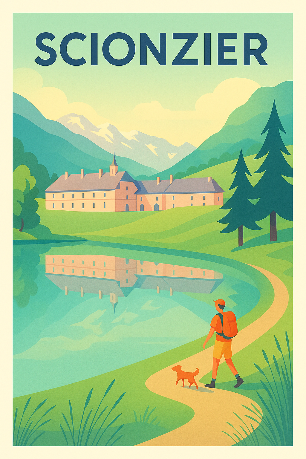 Affiche de Scionzier - Invitation à la balade en nature