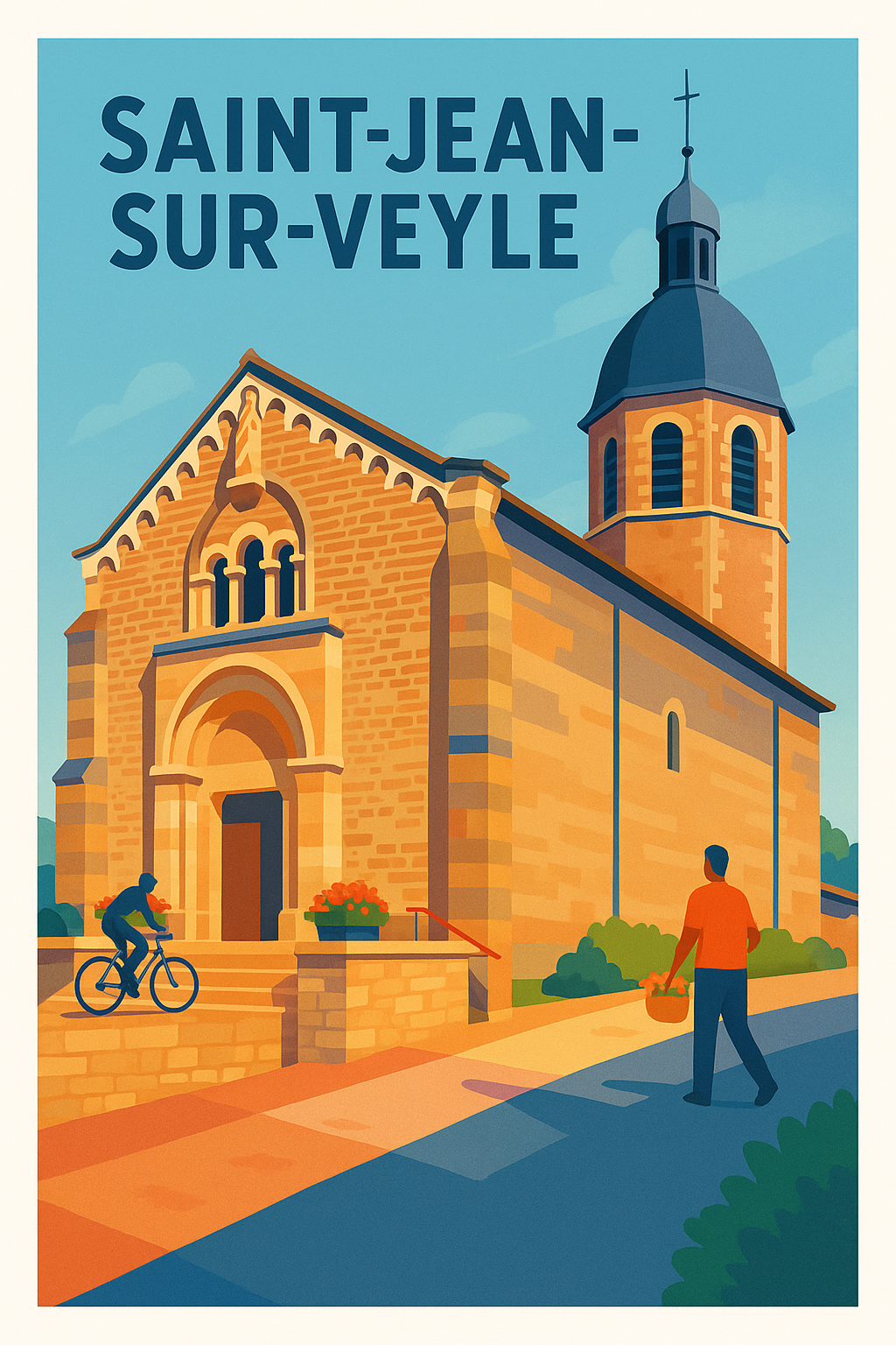 Affiche de Saint-Jean-sur-Veyle - Charme authentique et vie paisible