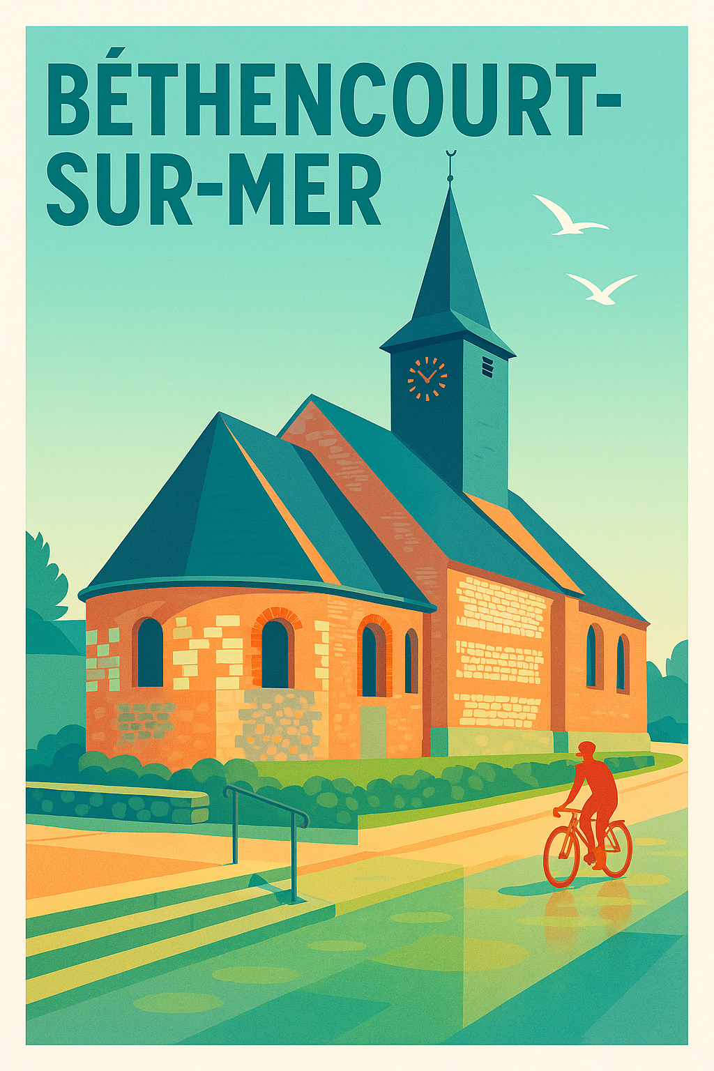 Affiche de Béthencourt-sur-Mer - Charme et sérénité en bord de mer