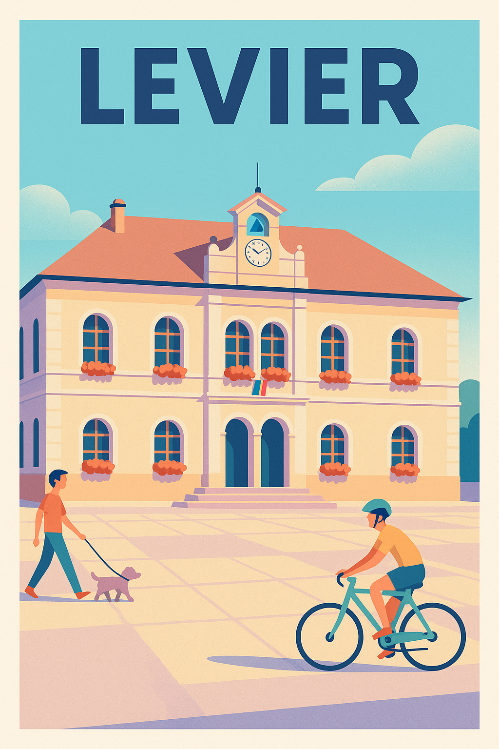 Affiche de Levier - Charme et sérénité au cœur du Doubs