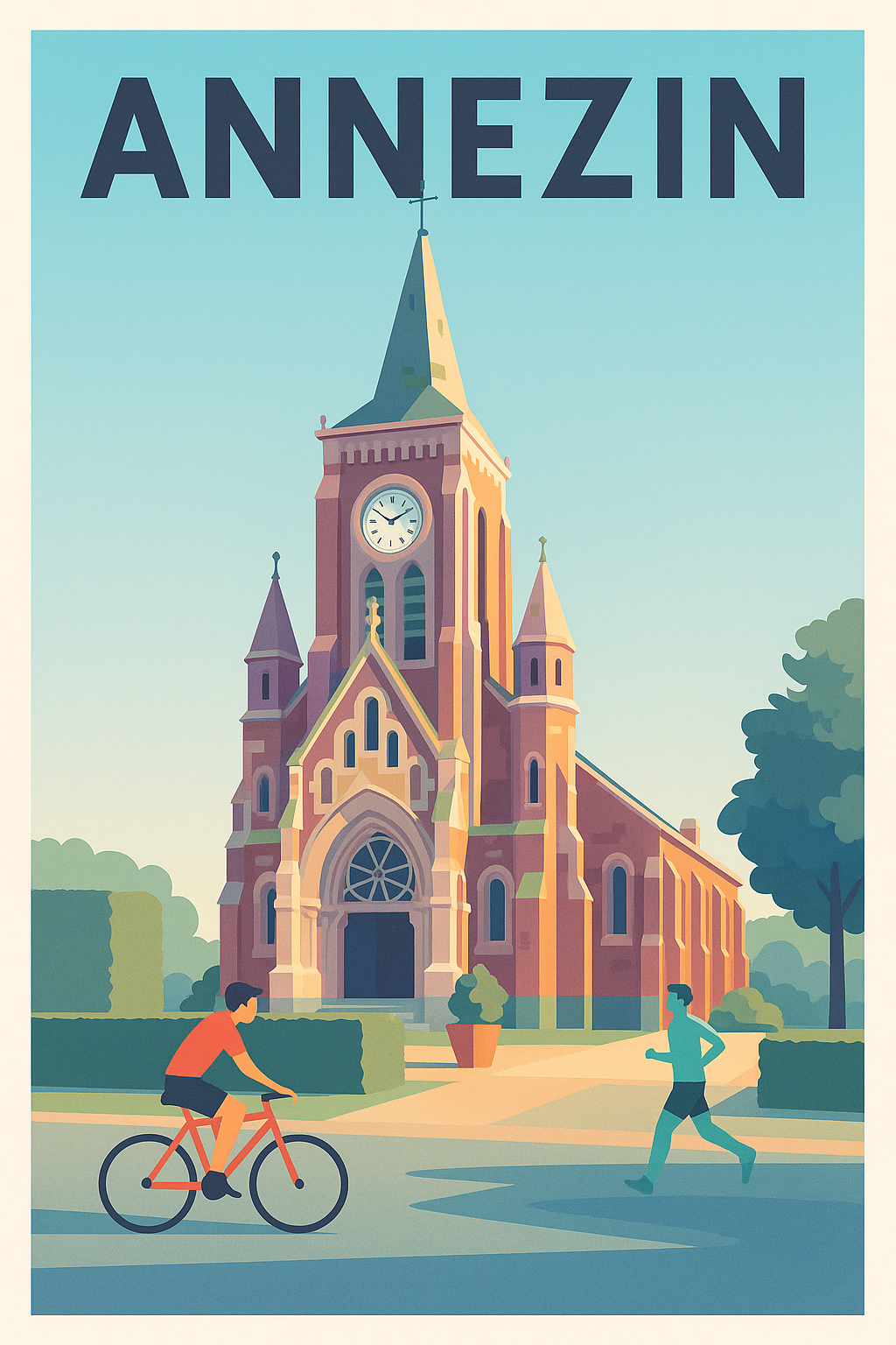 Affiche de Annezin - L'élégance historique en poster