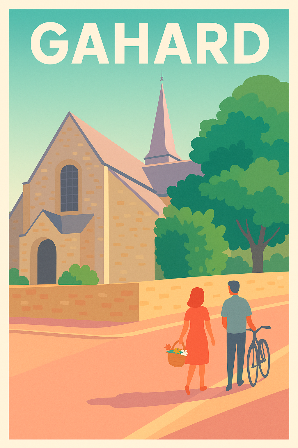 Affiche de Gahard - Douceur et sérénité au cœur du village