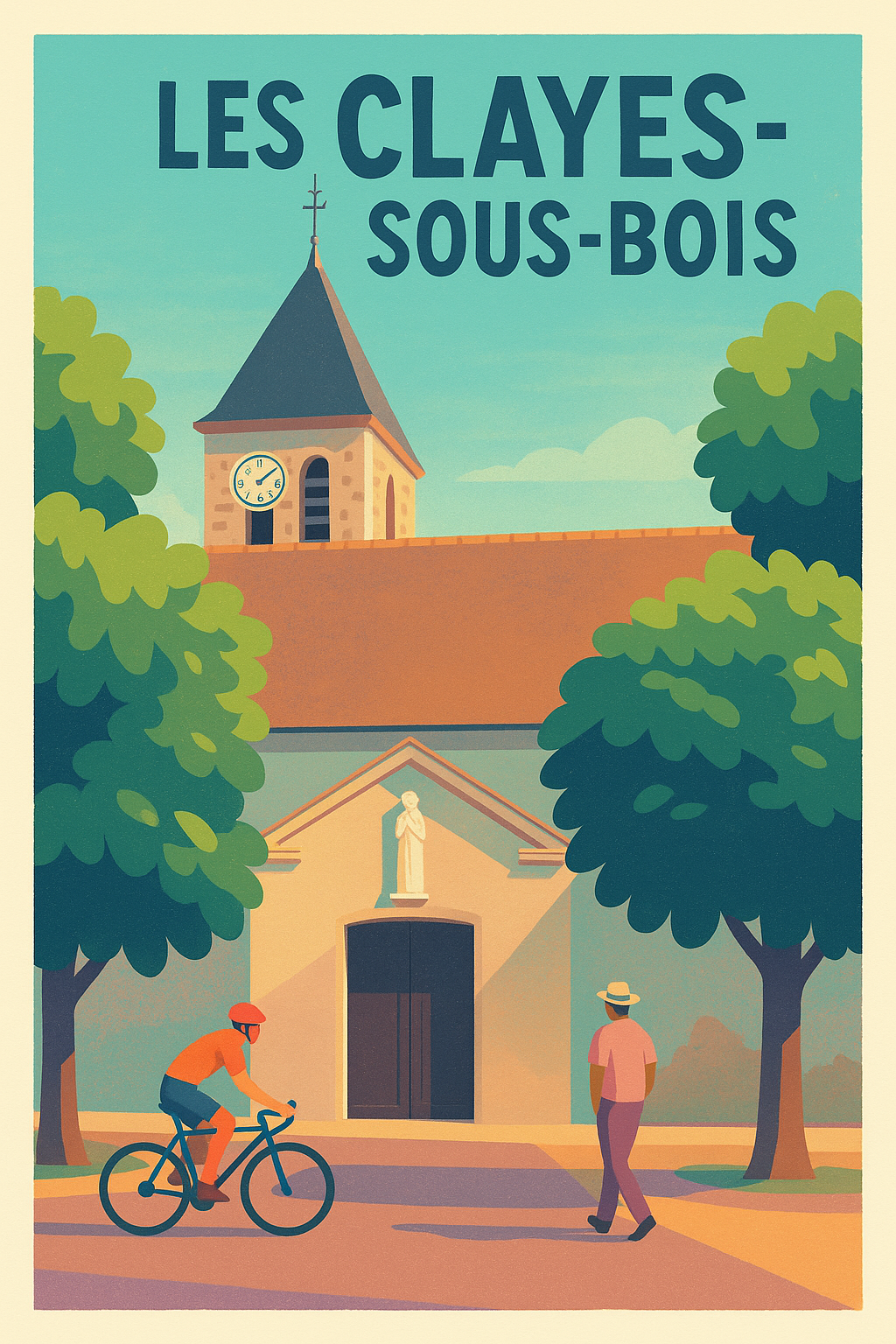 Affiche de Les Clayes-sous-Bois - Charme paisible au cœur du village