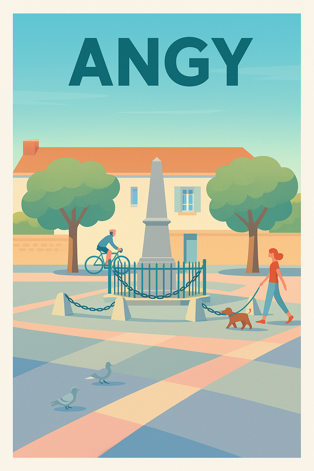 Affiche de Angy - Une balade paisible au cœur du village