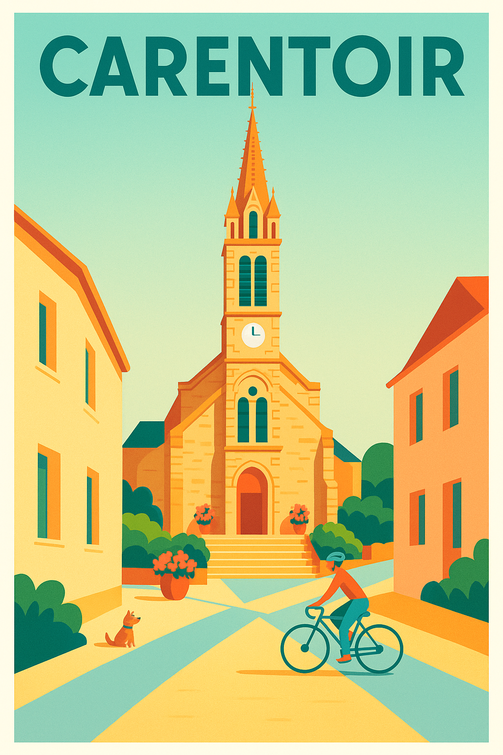 Affiche de Carentoir - Charme et sérénité au cœur du village
