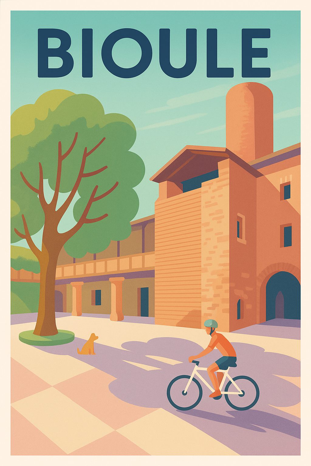 Affiche de Bioule - Charme et douceur au cœur du Lot-et-Garonne