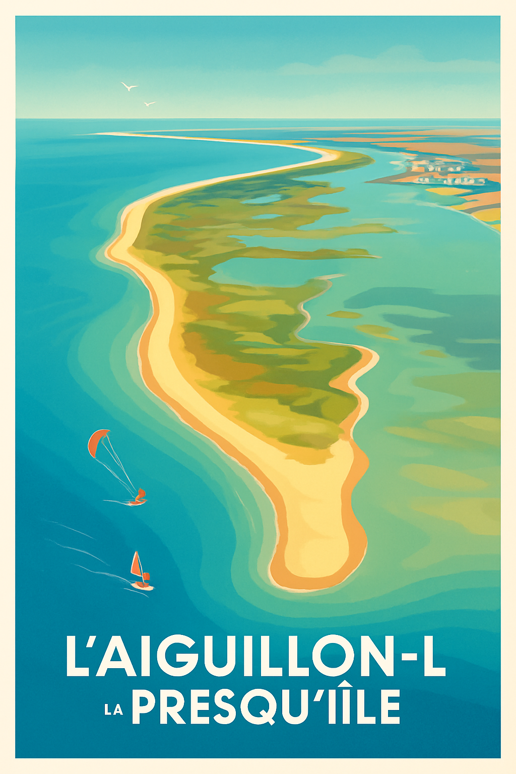 Affiche de L'Aiguillon-sur-Mer - Escapade sur la Presqu'île