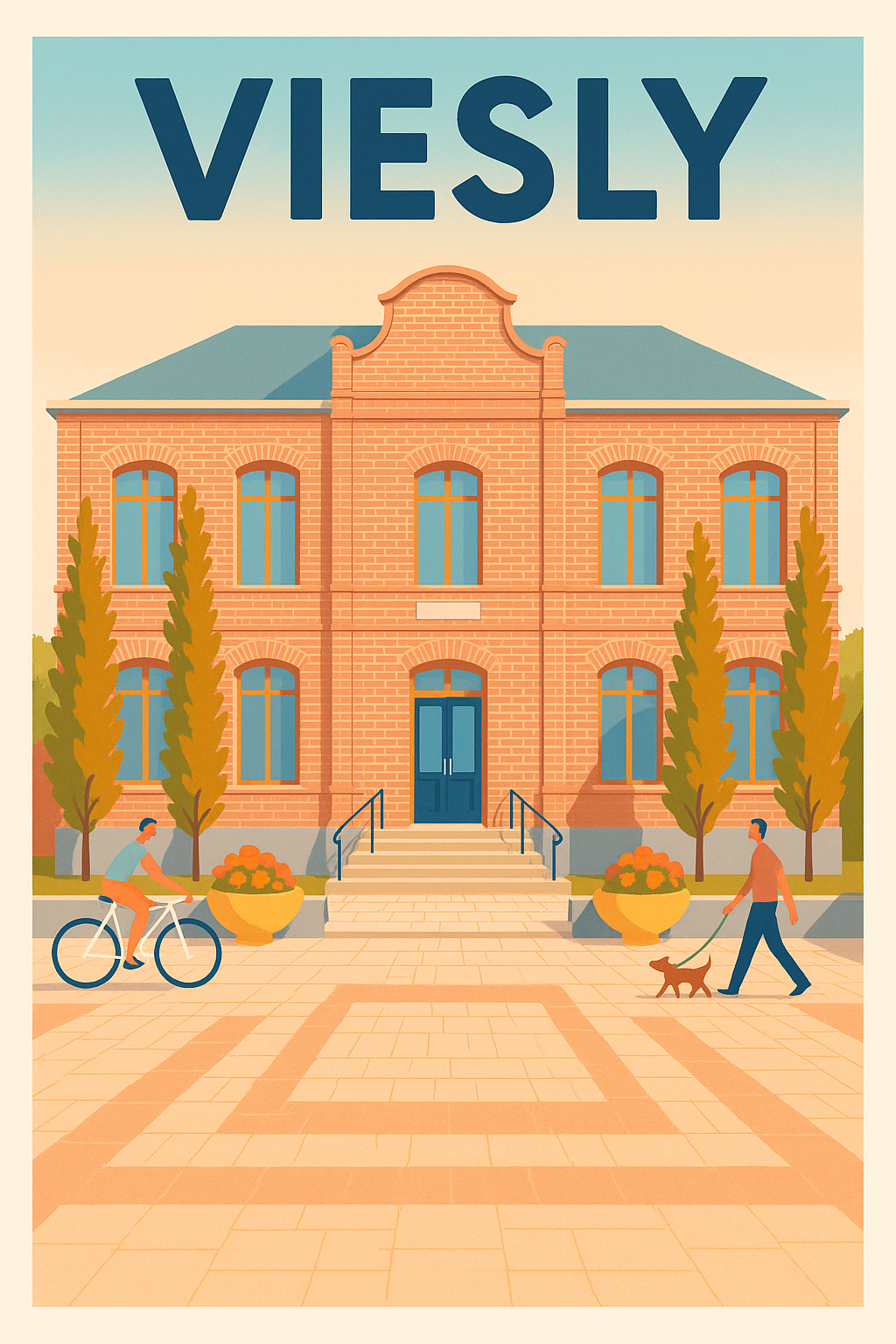 Affiche de Viesly - Charme et sérénité au cœur de la ville