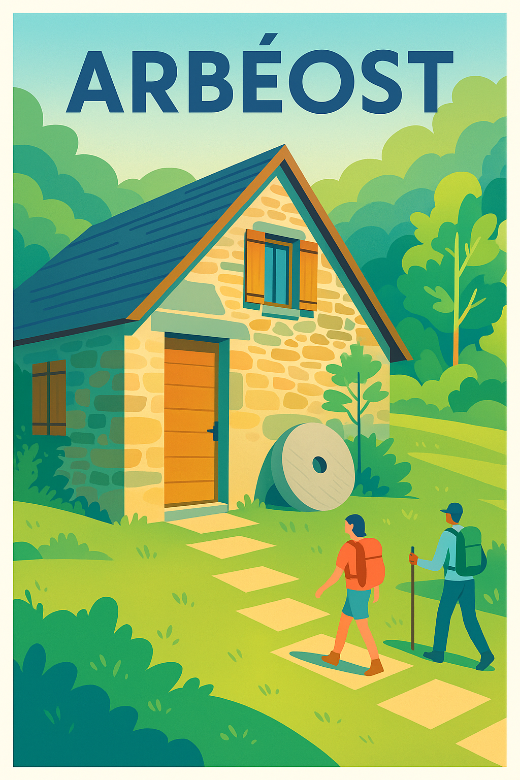 Affiche de Arbéost - Escapade nature et charme rural