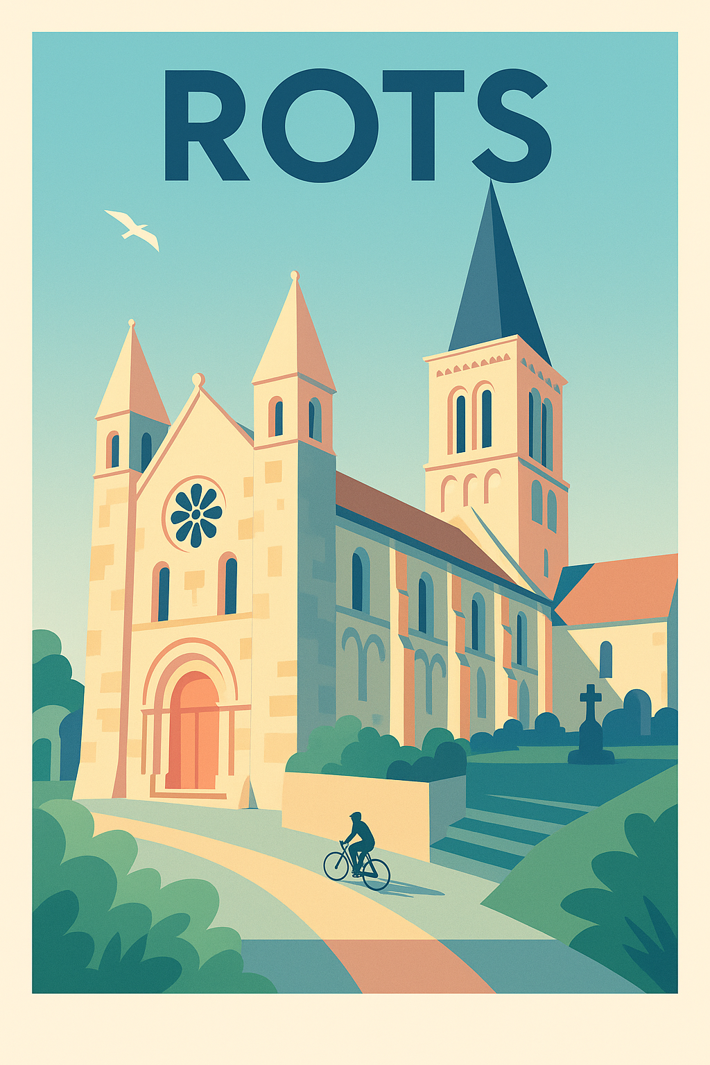 Affiche de Rots - L'élégance tranquille au cœur du patrimoine