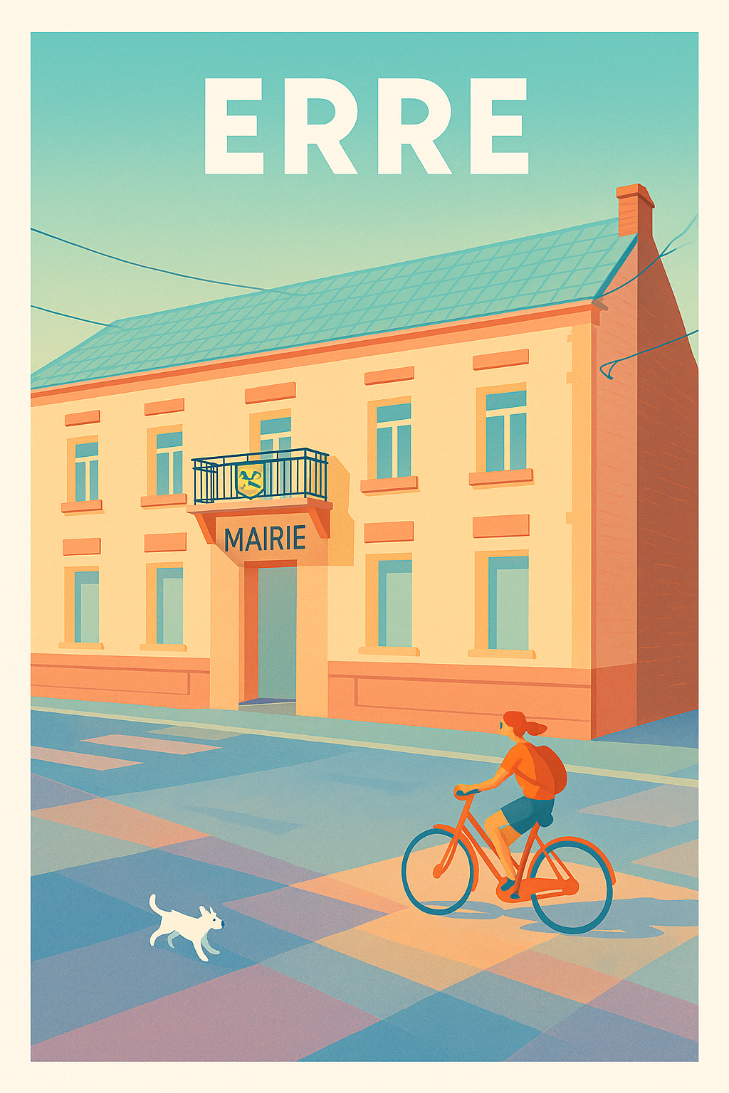 Affiche de Erre - Charme et tranquillité au cœur du village