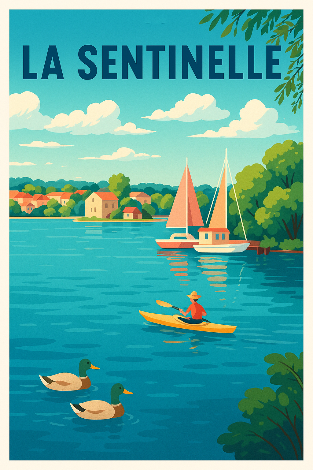 Affiche de La Sentinelle - Escapade paisible au fil de l'eau