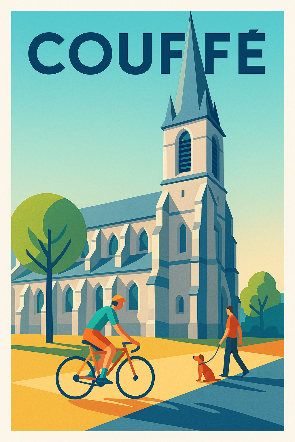 Affiche de Couffé - Charme et authenticité au cœur de la ville
