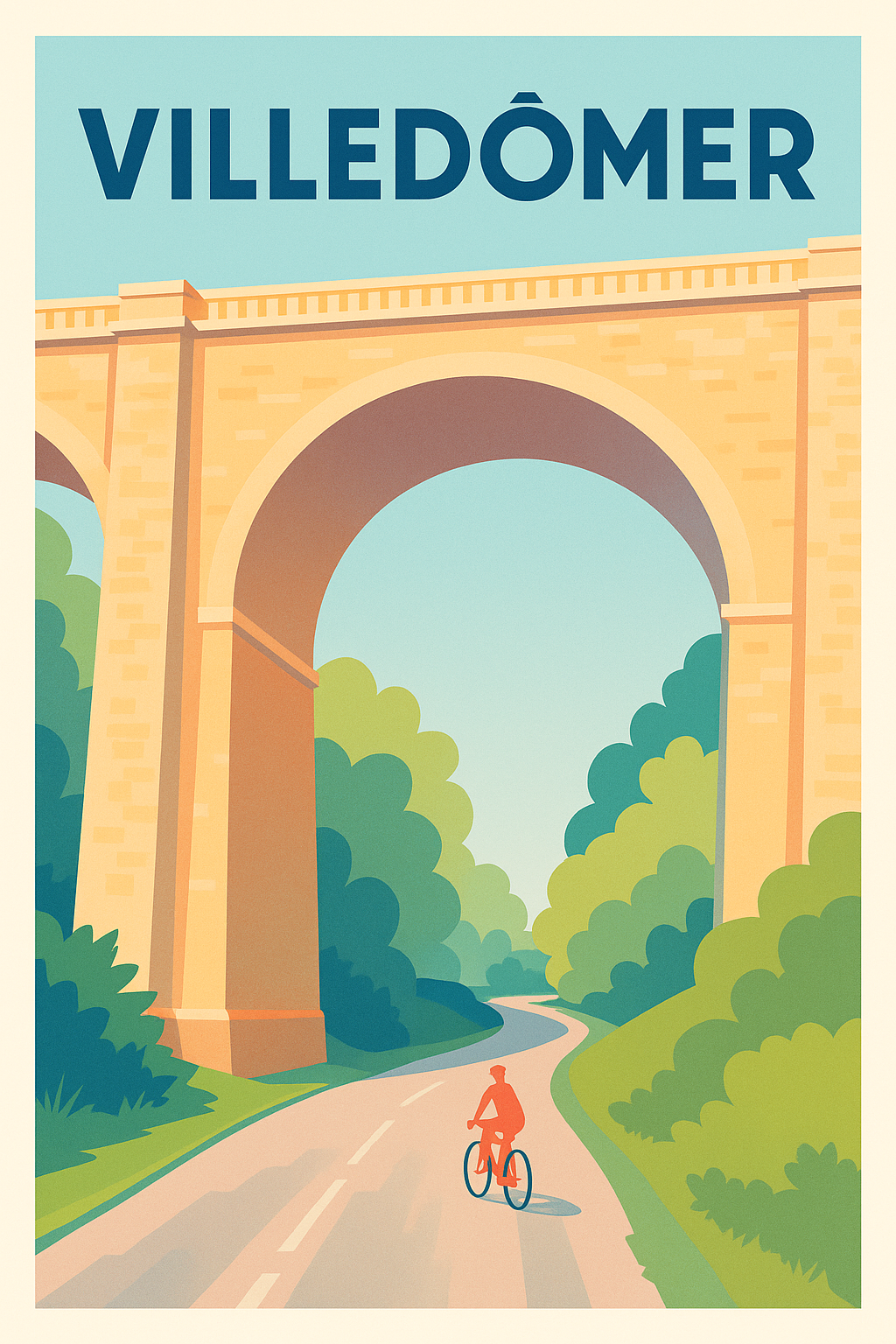 Affiche de Villedômer - L'escapade nature pleine de charme