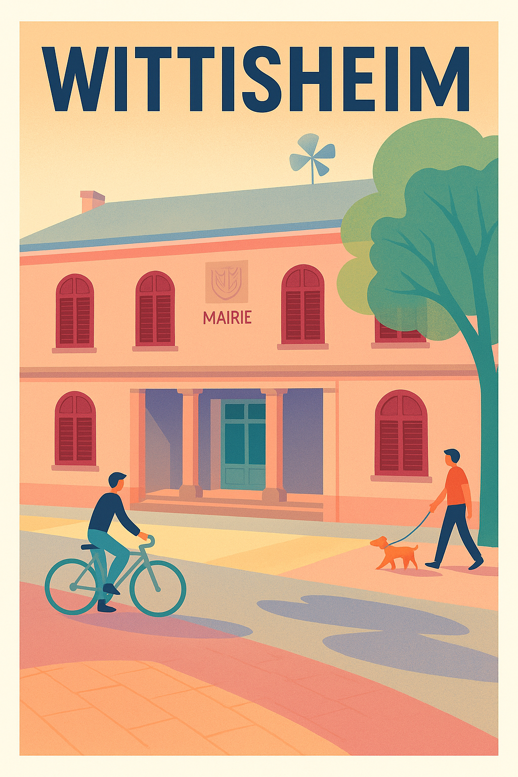 Affiche de Wittisheim - Charme et Sérénité au Cœur du Village